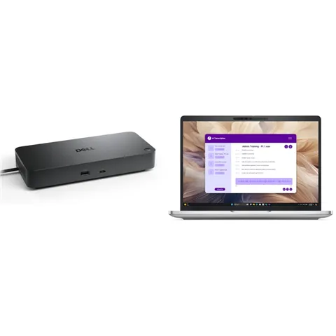 BUNDLE DELL PRO13 PLUS, 13" FHD+ IR, U7-266V& WD25 PRO DOCK FOR $100