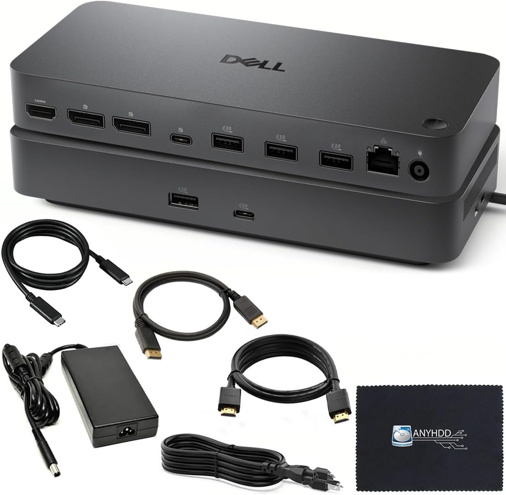DELL WD25 PRO DOCK, USB(4) USB-C(2), HDMI, DP(2), LAN, 3YR